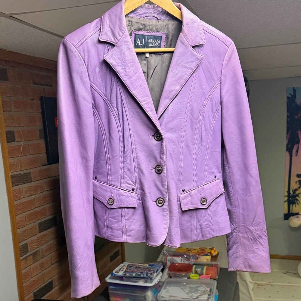 Armani Jeans Women's Lilac Blazer